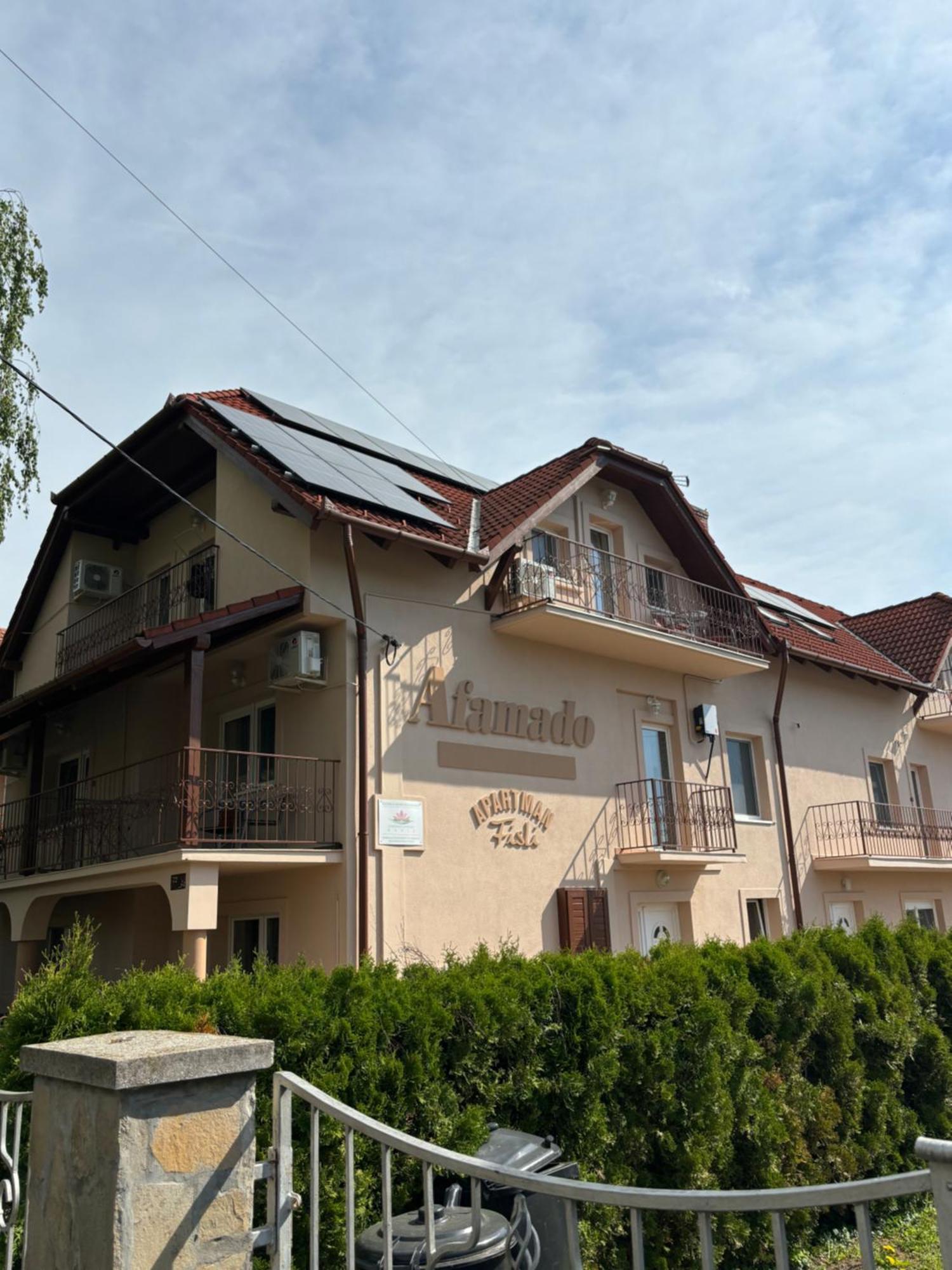 Afamado Apartman Fisli Hévíz Exterior foto